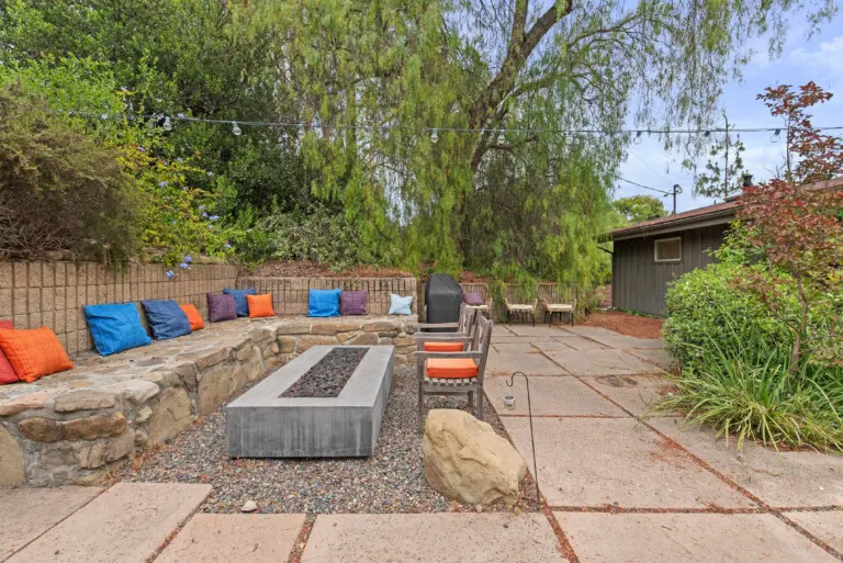 ojai backyard fire pit
